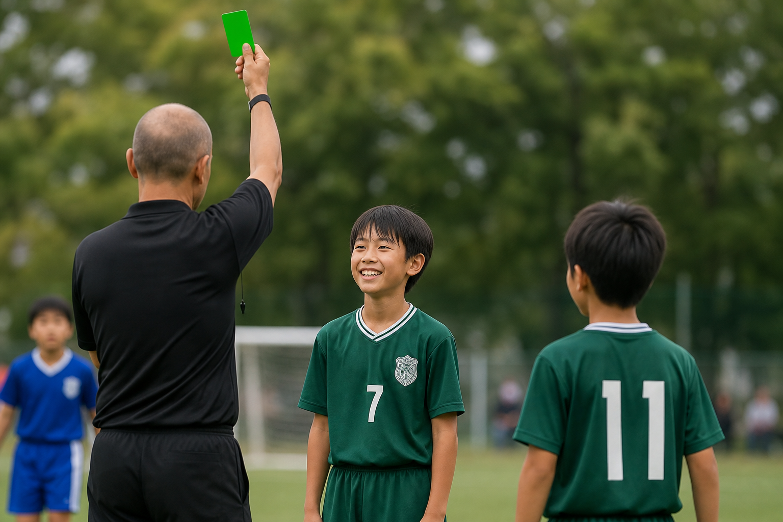 なぜグリーンカードが存在するの？イエローやレッドカードとの違い