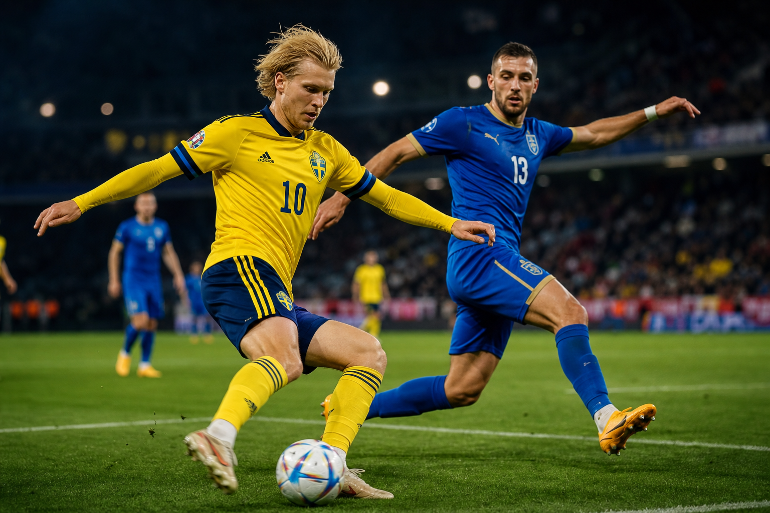対戦成績はスウェーデン優勢！でも直近の予選はコソボが上なんです