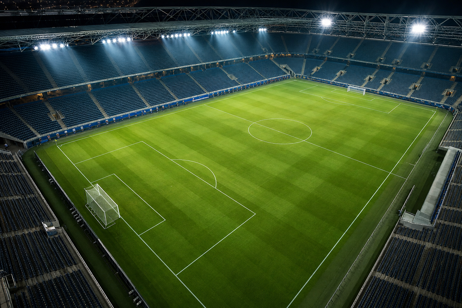 プロの公式戦は「105m×68m」が事実上の標準です!