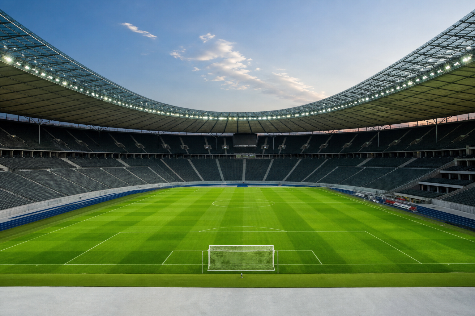 ルール上はサイズに幅があるのに、なぜ「105m×68m」が多いの?