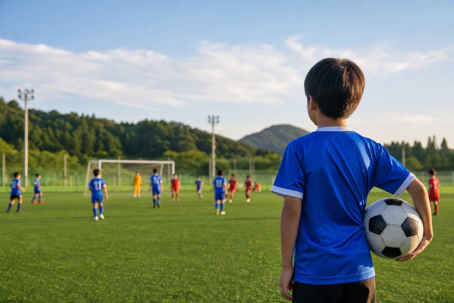 サッカーの基本は11人制!小学生は8人制が主流です