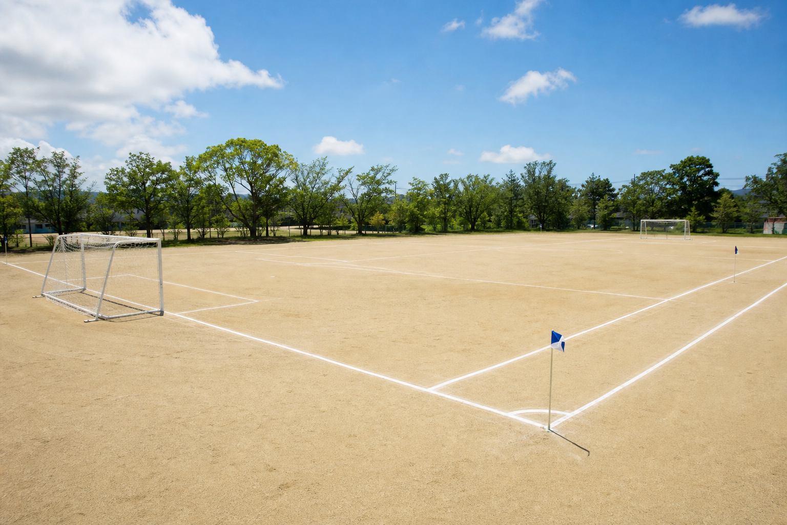 小学生年代の基本！コートサイズは68m×50m
