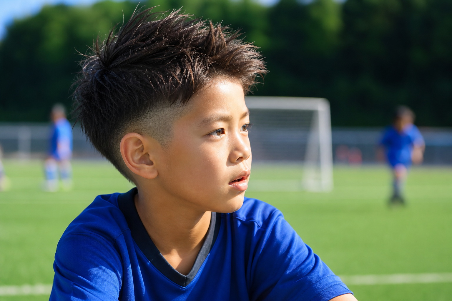 サッカー少年に絶対おすすめ!人気ヘアスタイル3選とオーダーのコツ