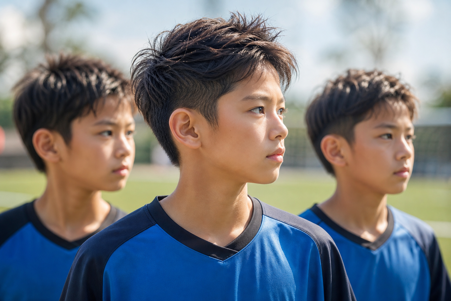 サッカー少年の髪型を長めにするなら「トップ残し×サイド短め」が正解です!