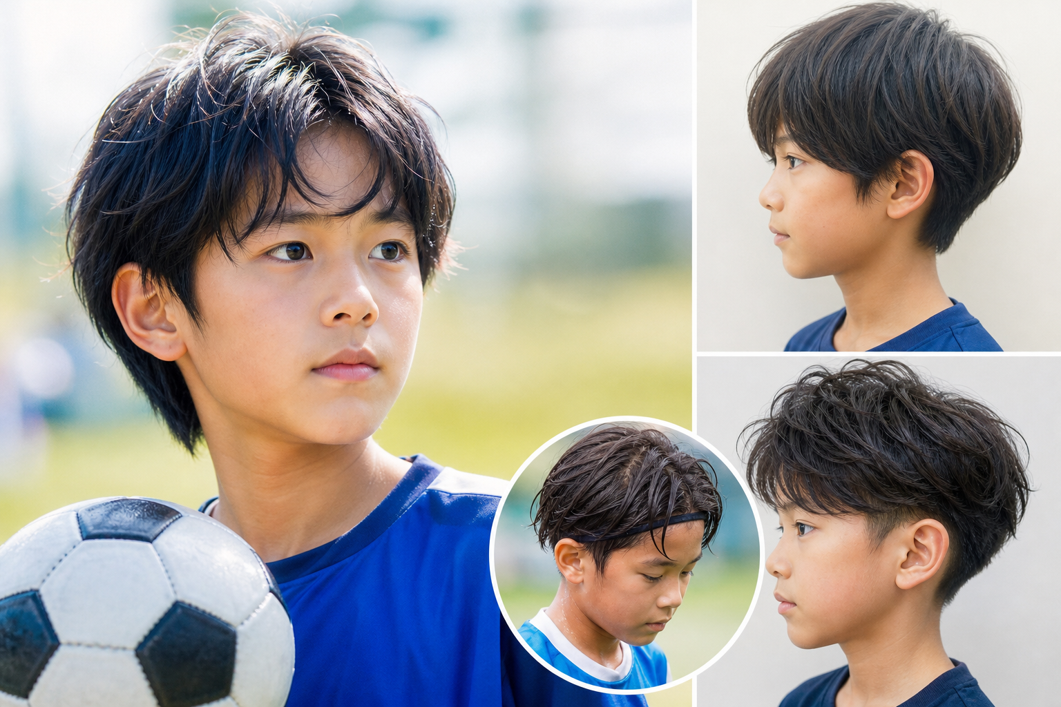 サッカー少年に人気の長めスタイル3選とオーダーのコツ