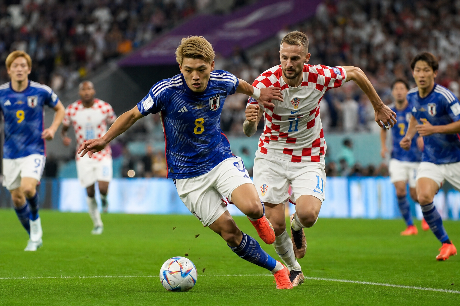 歴史的な一戦!サッカー 日本 代表 対 サッカー クロアチア 代表 試合 経過の結末
