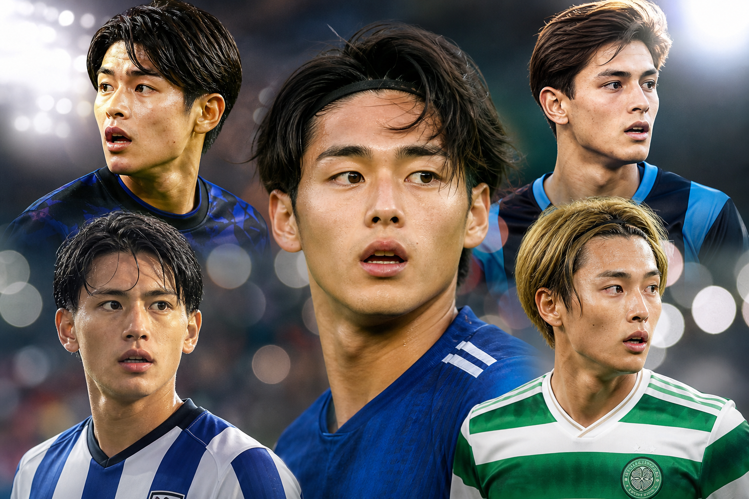 今注目の選手は、日本代表や欧州クラブで活躍する実力派揃いなんです!