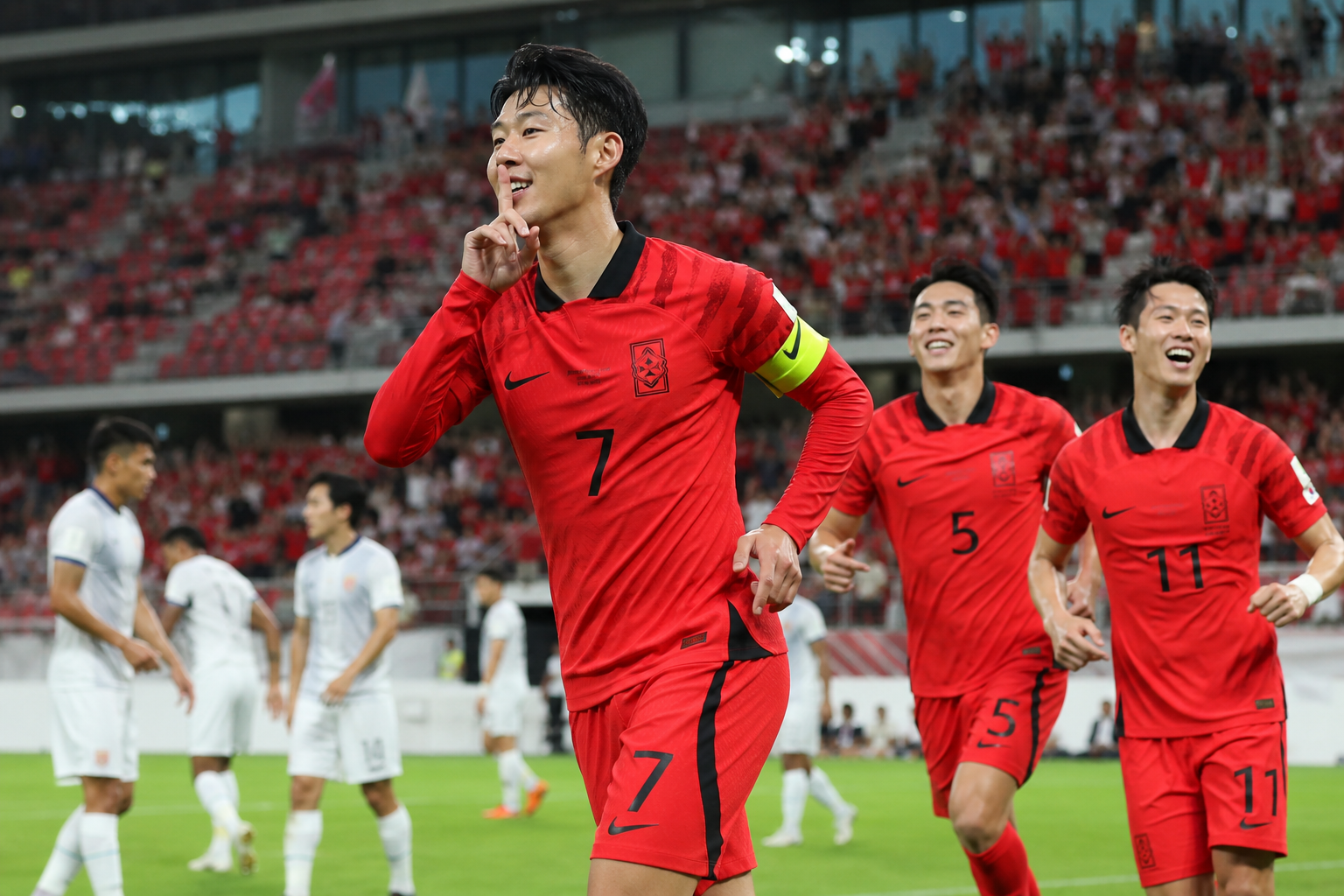 韓国代表が2-0で香港代表に快勝！見事な2連勝を飾りました