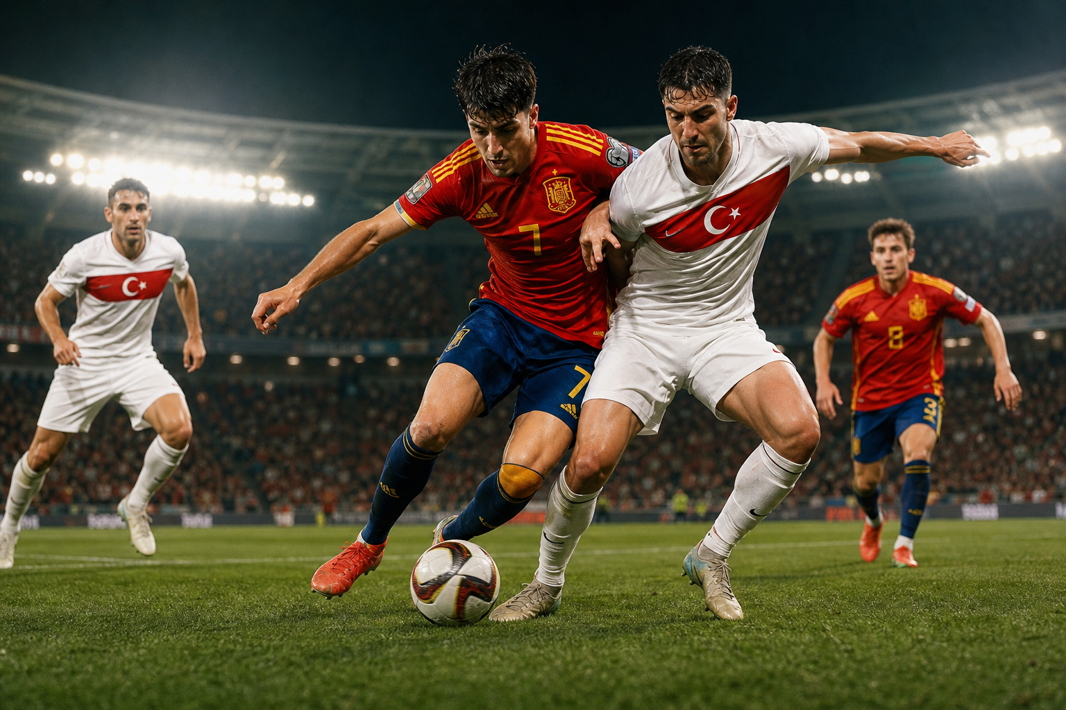 劇的ドロー！スペインがW杯出場を決め、トルコも前進