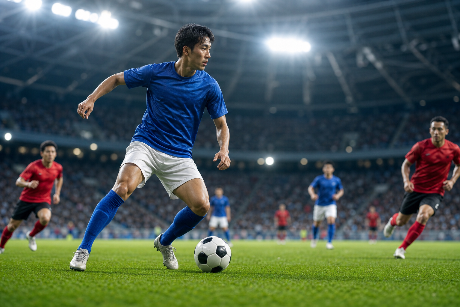 ミッドフィルダーの主な3つの種類と役割