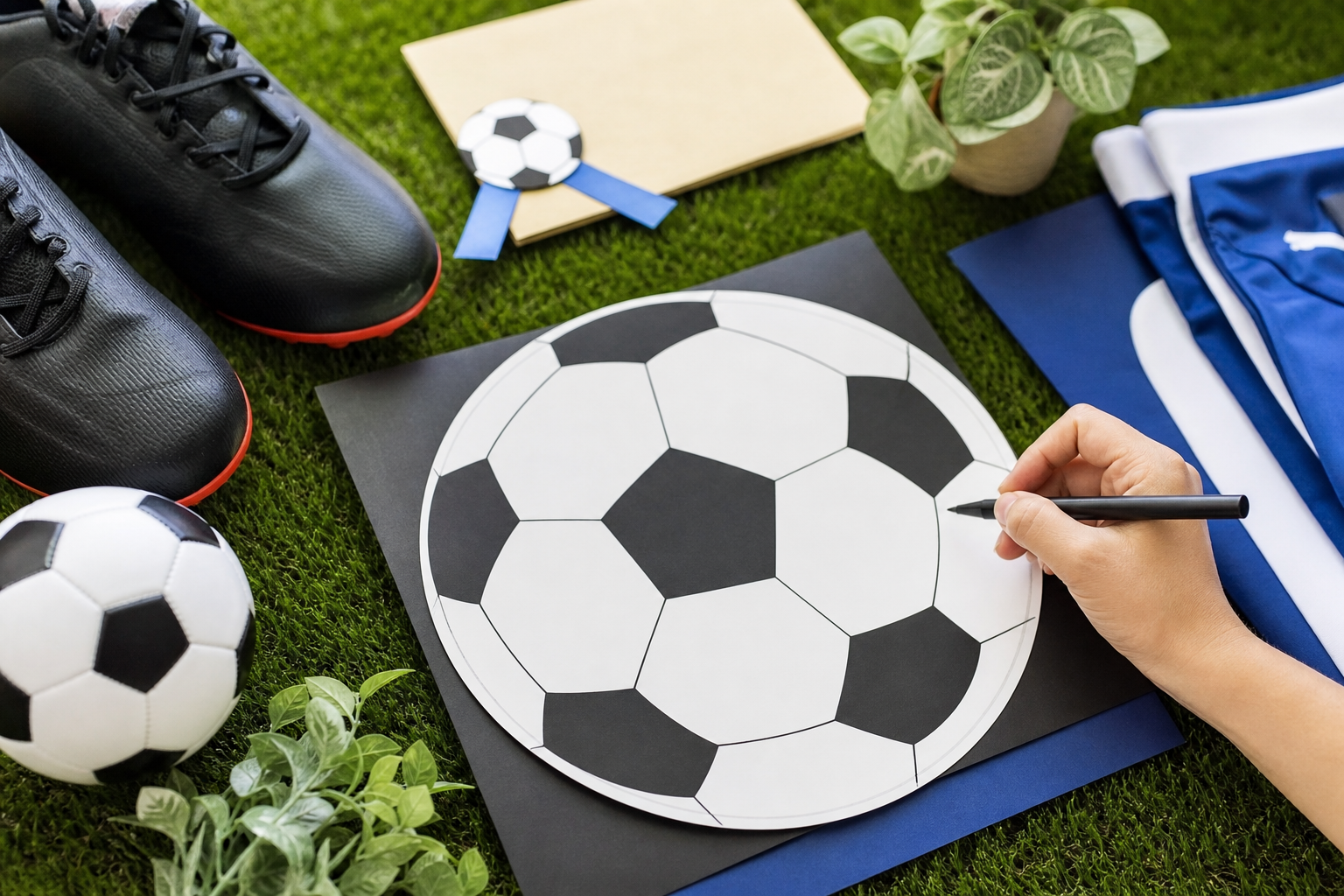 サッカーの寄せ書きづくりに大活躍するおすすめサービス3選