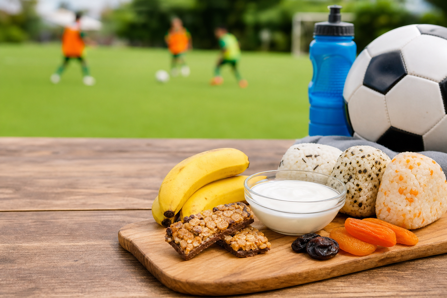 サッカーの捕食は「糖質中心・脂質控えめ・タイミング重視」が正解！
