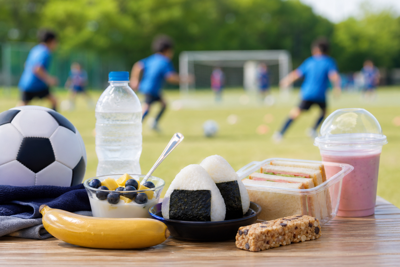 シーン別！サッカーの捕食おすすめメニュー
