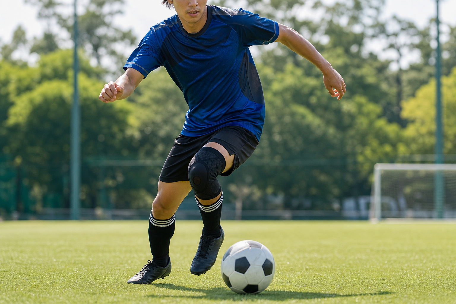 サッカー用サポーターは「動きやすさ」と「目的」で選ぼう！