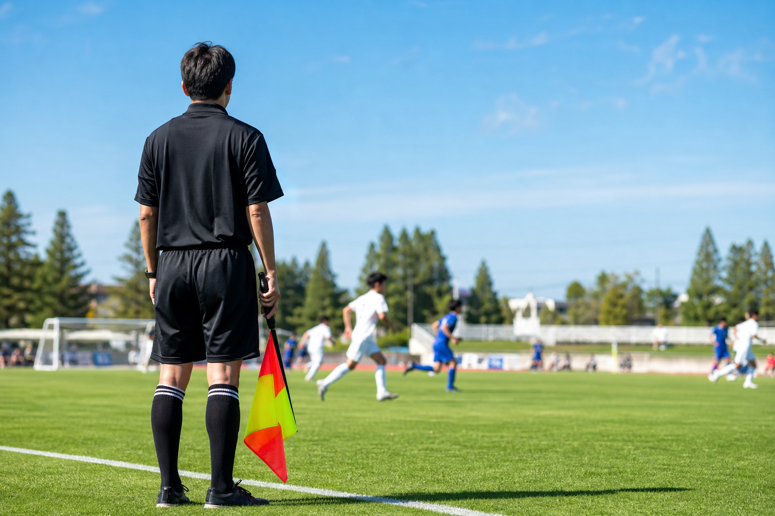 サッカー4級審判になるには、キックオフからの講習会申し込みが必須！