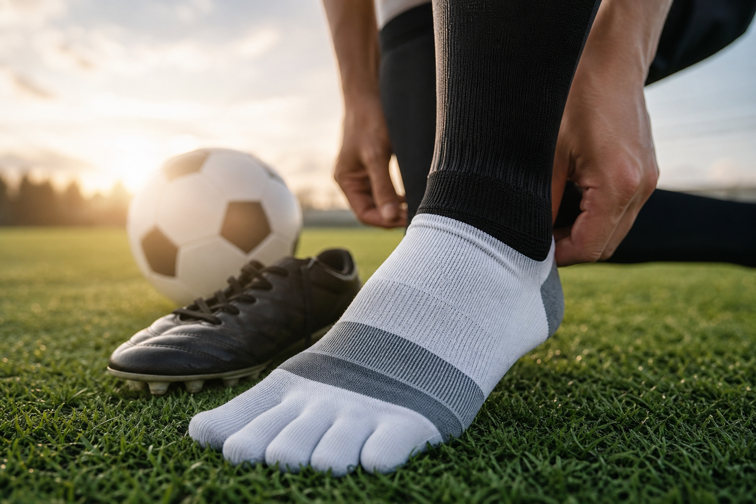 サッカー用5本指ソックスはプレーを快適にする最強の相棒！