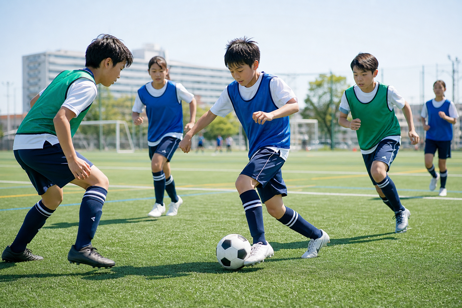 小6サッカーの授業は「簡易化」と「考える力」がカギ！