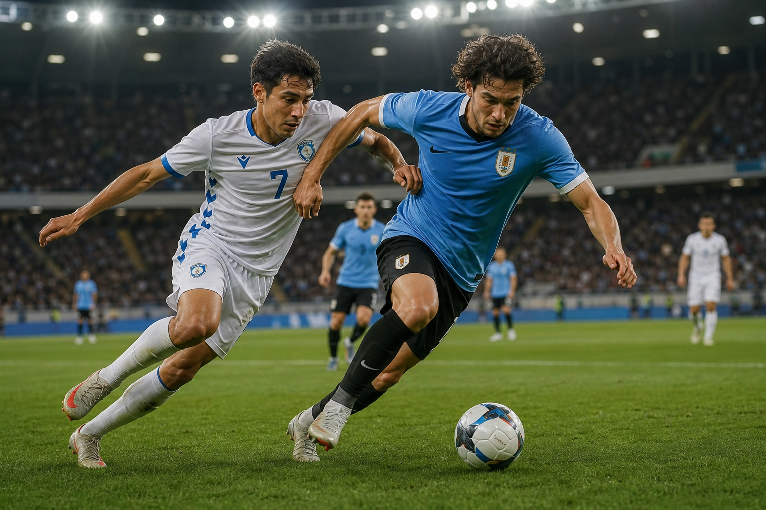 直近の対決はウルグアイ代表が2-1で勝利を収めました!