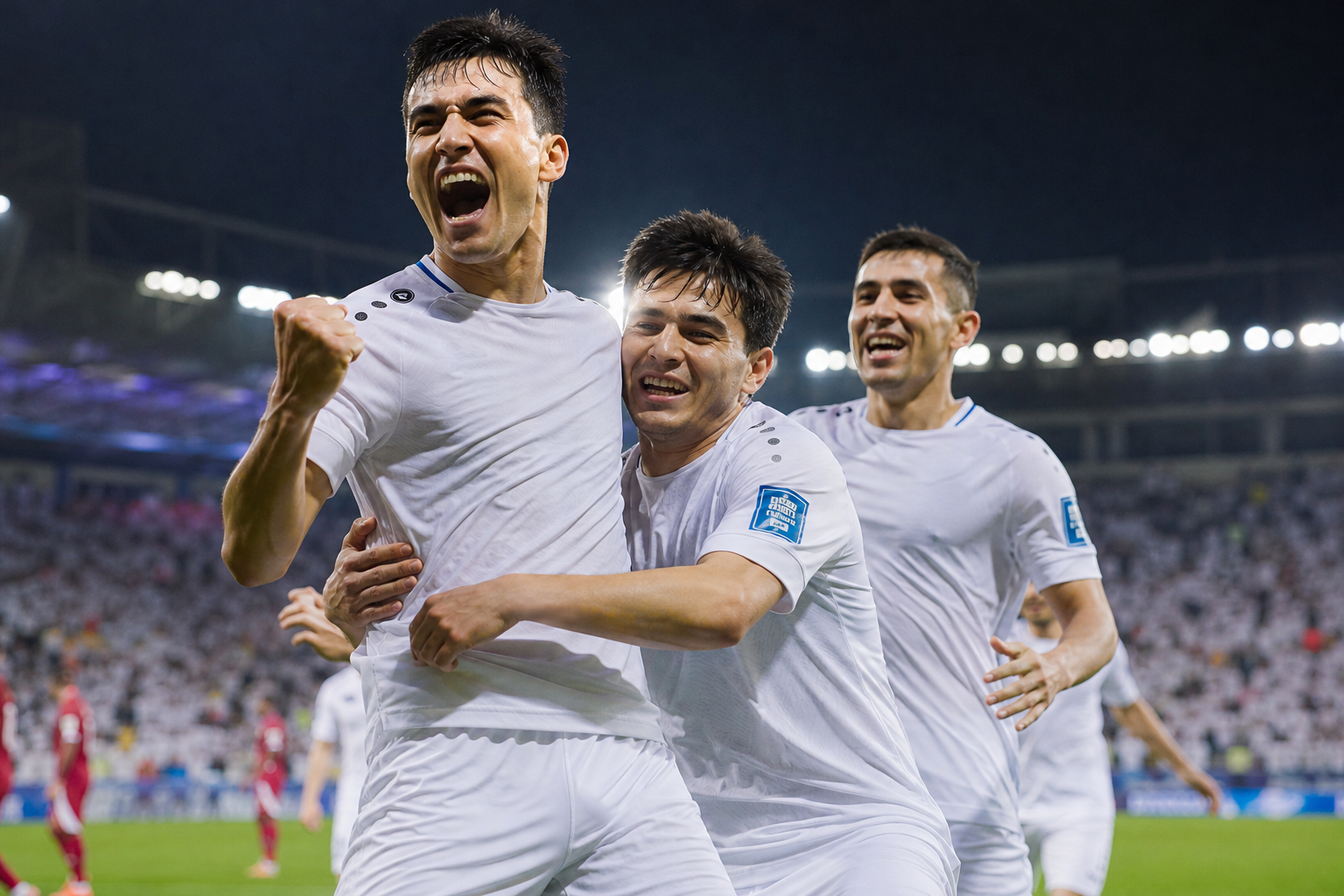 ウズベキスタン代表が3-0でカタール代表に快勝!