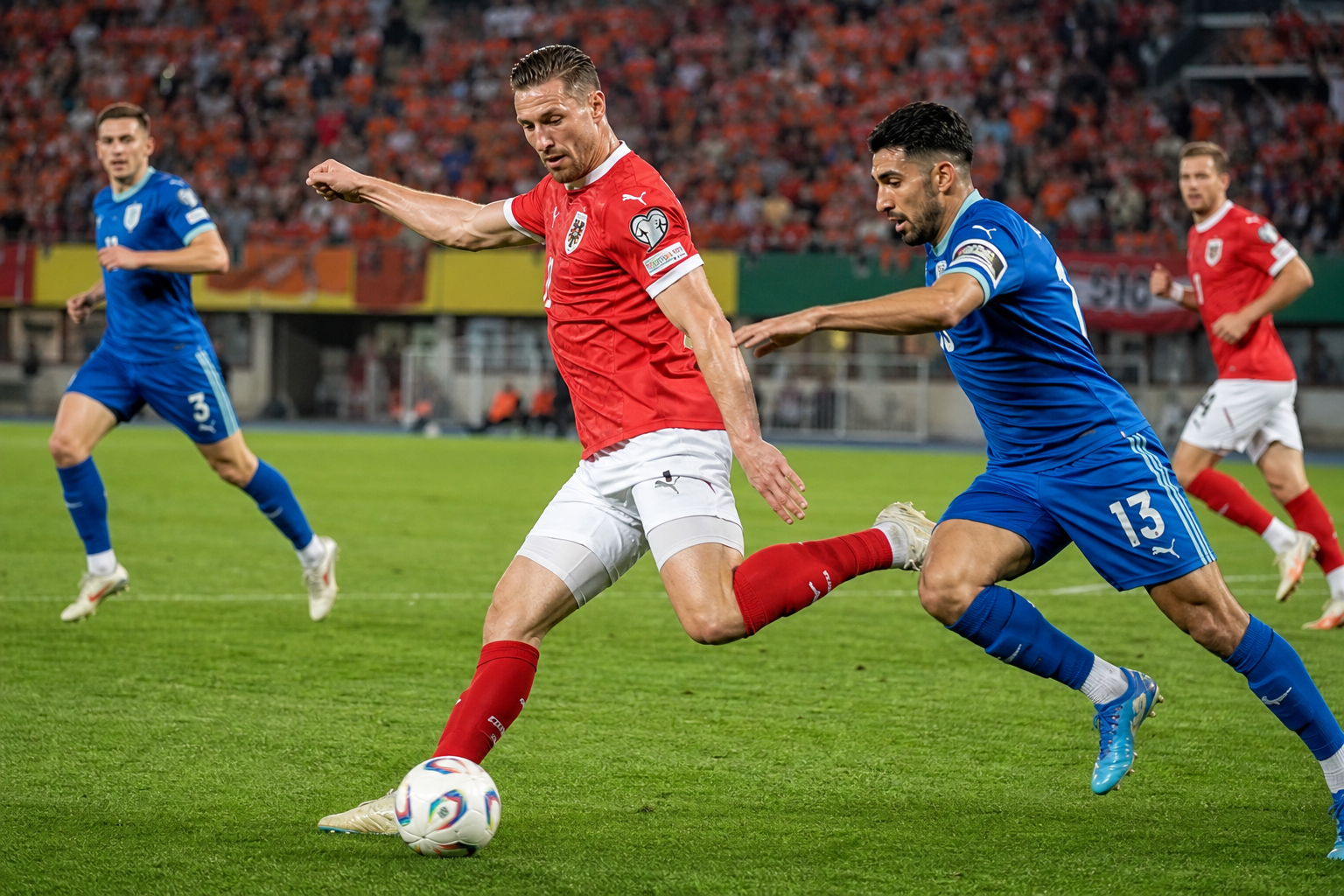 オーストリアが試合を優位に進められたのはなぜ？