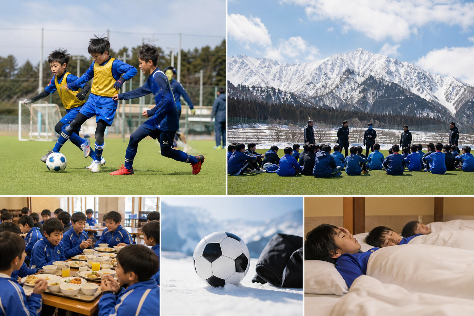 2025年冬のサッカーキャンプは多様なプランがありました！