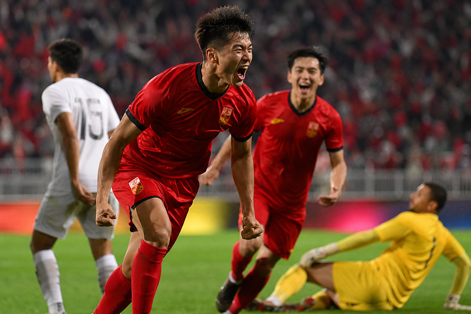 大熱戦の結末！キルギスがホームで3-1の快勝！