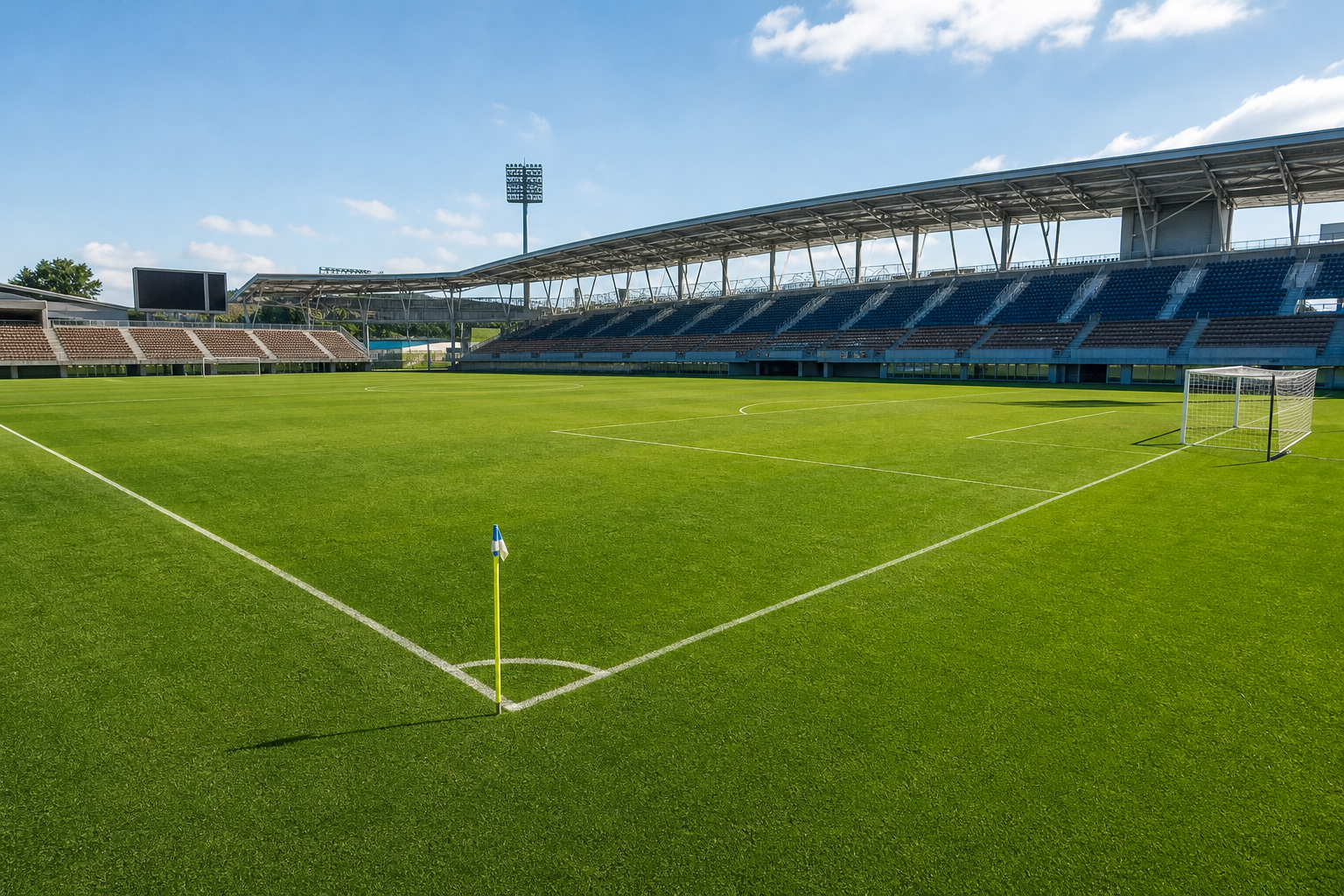 ズバリ！一番よく使われるのは105m×68mです