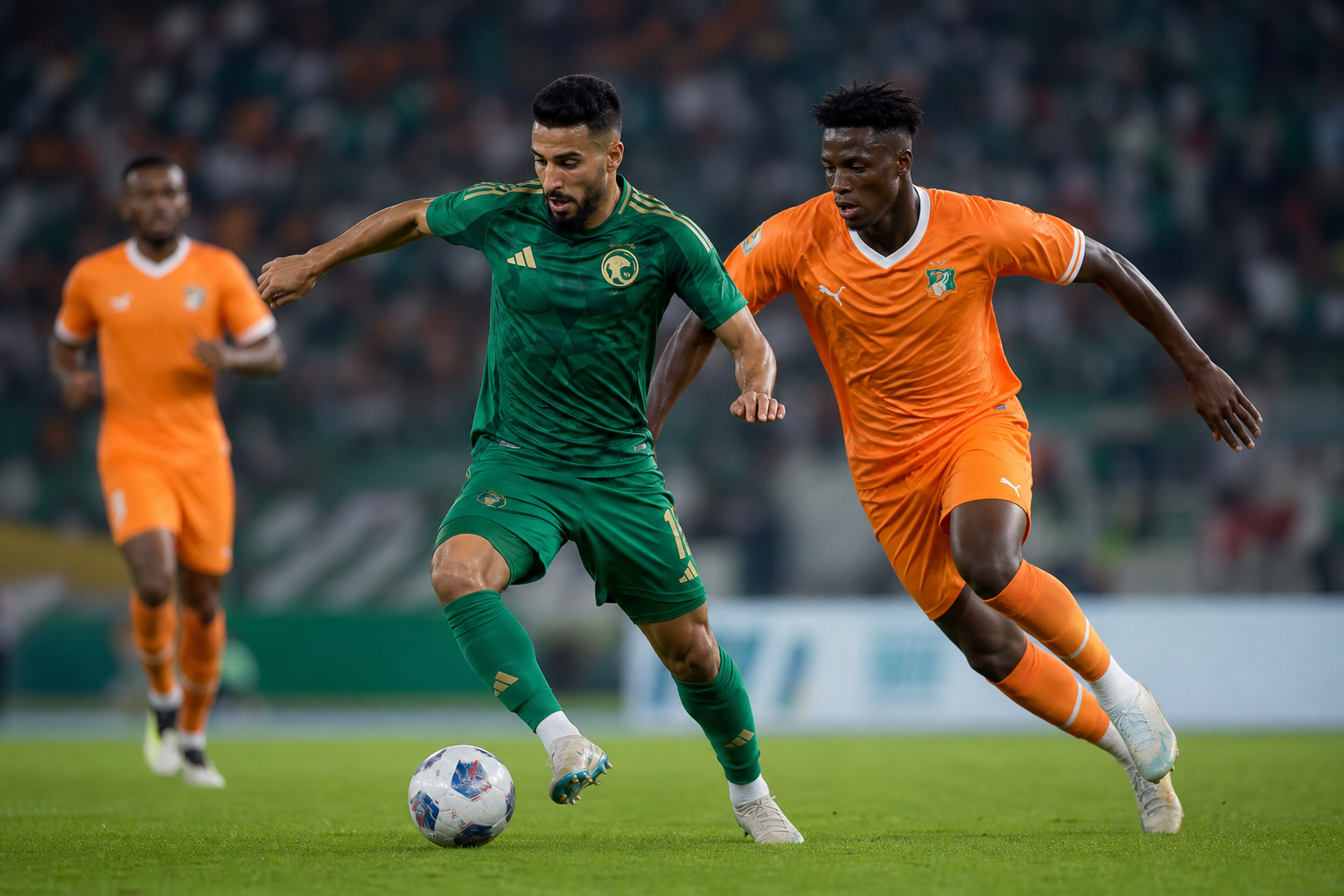 たった1度の直接対決!サウジアラビアが1-0で勝利を収めました