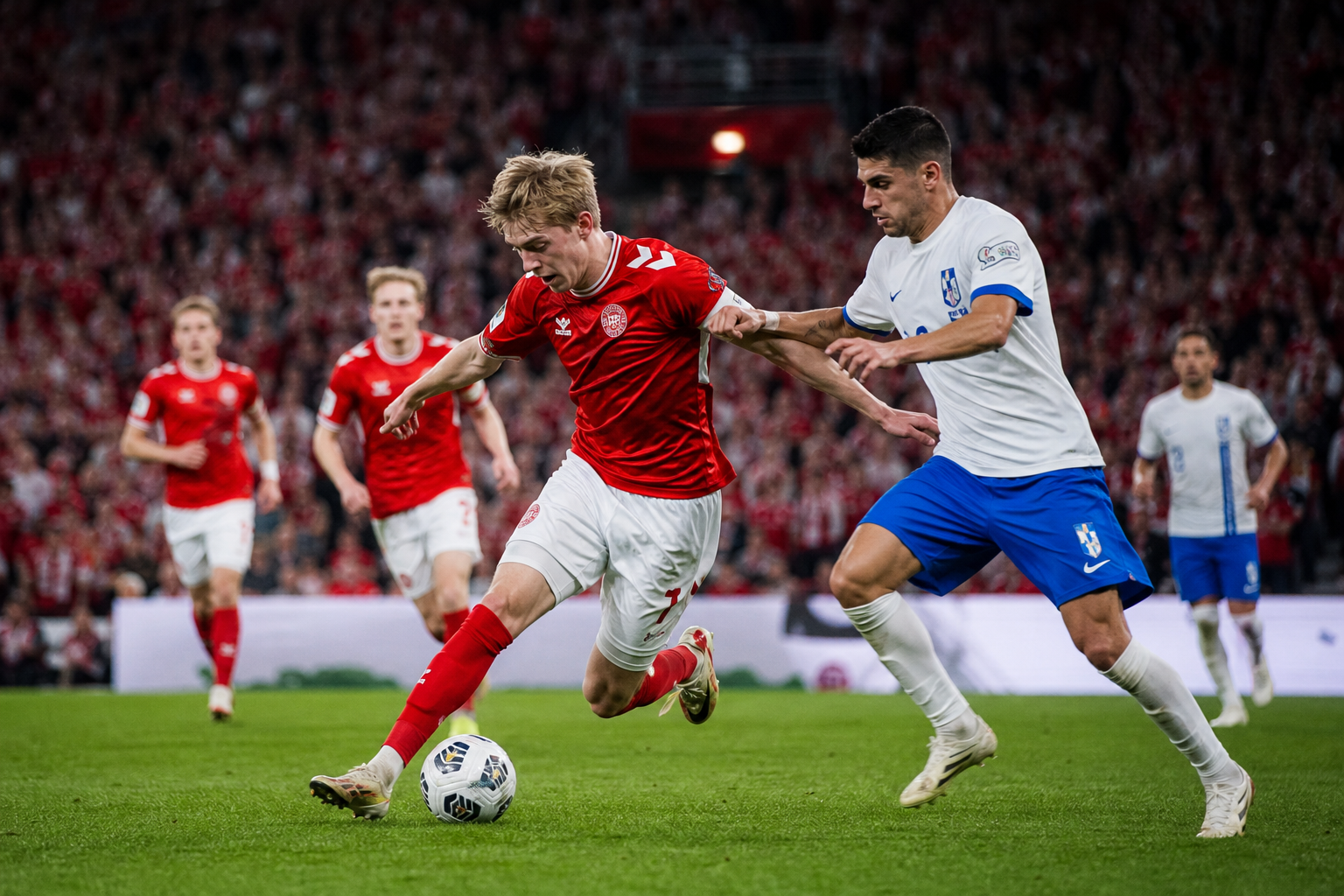 なぜデンマークが試合を優位に進められたの？前半の猛攻に秘密あり！