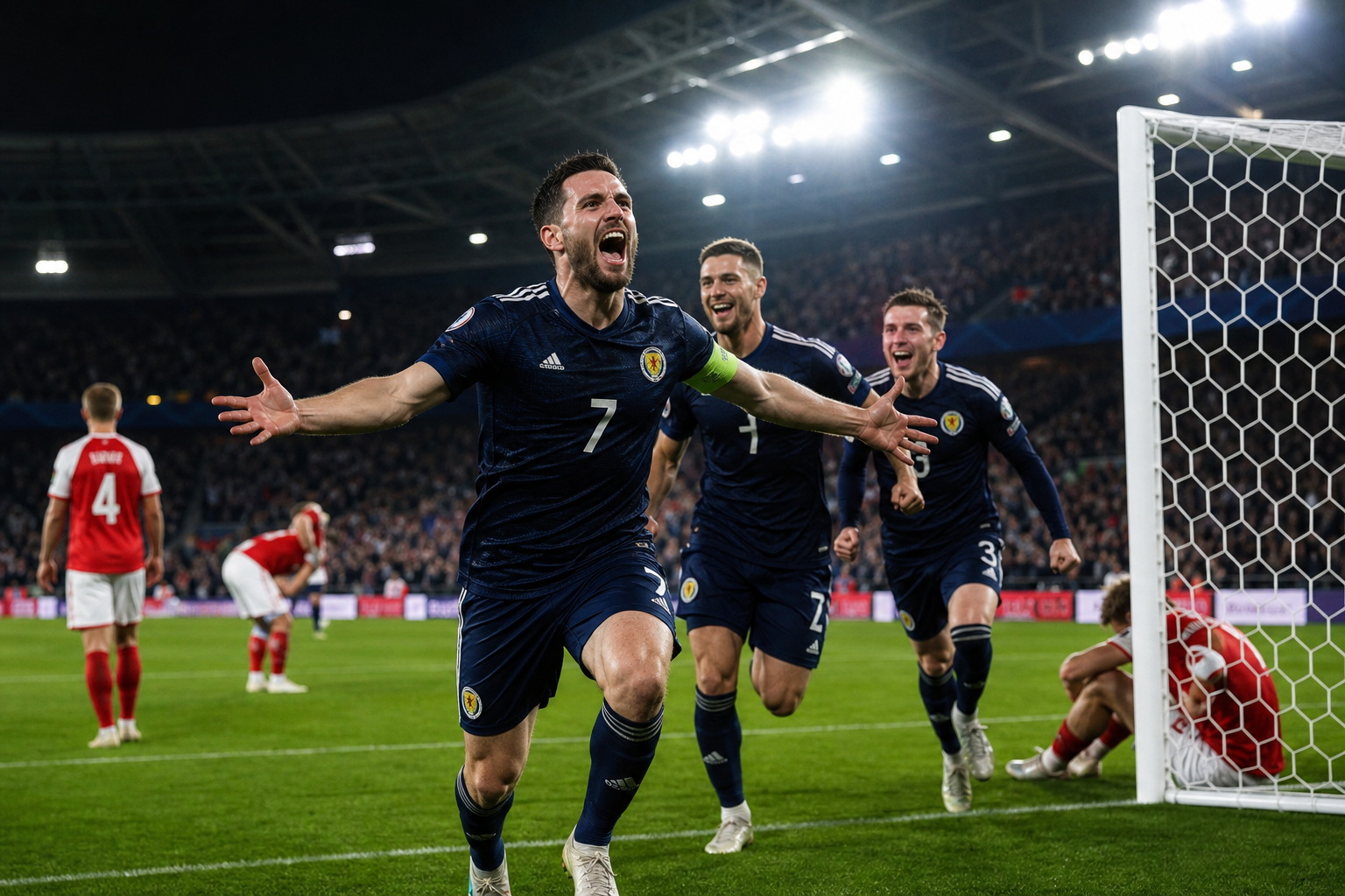 スコットランドが劇的勝利でワールドカップ出場決定！